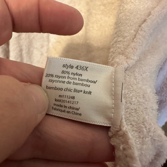 Barefoot‎ Dreams Cozy Chic Hi Lo Open Front Cardigan Size 3x Waterfall Bamboo - Picture 3 of 4